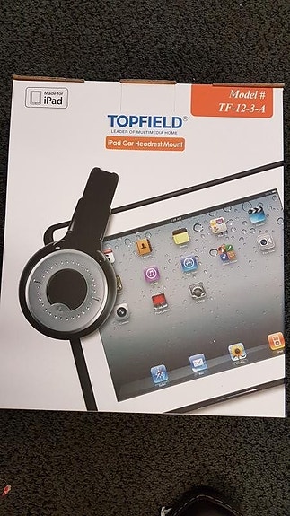 Langattomat kuulokkeet autoteline Ipad/Ipad 2