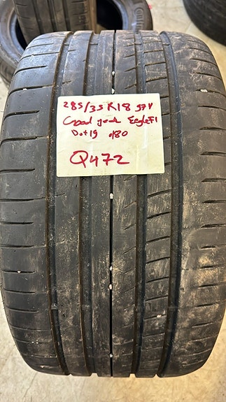 Kesärenkaat 285/35R18 97Y Goodyear Eagle F1 vain 1 kpl Q472