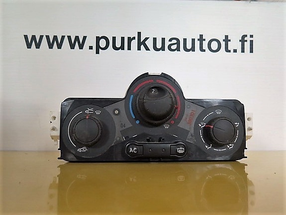Renault megane Lämpötilasäätimet 2004