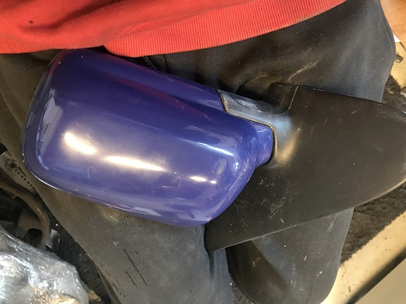 Vw polo Sivupeili vas. sähkö 2000