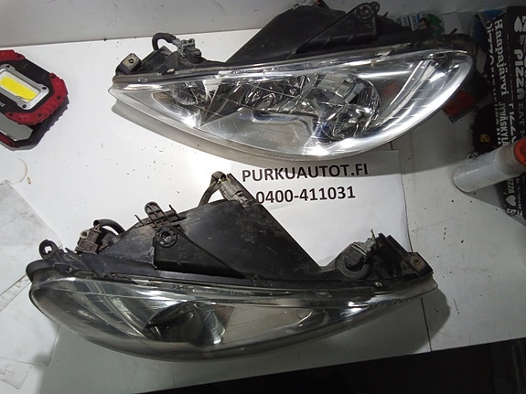 Peugeot 206 ajovalo vasen 2004