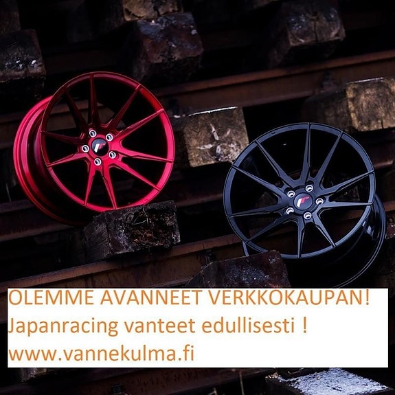 Japanracing vanteet edullisesti verkkokaupasta