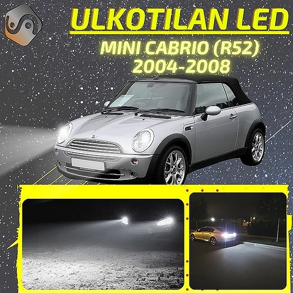 MINI CABRIO (R52) Ulkovalojen LED -päivityssarja