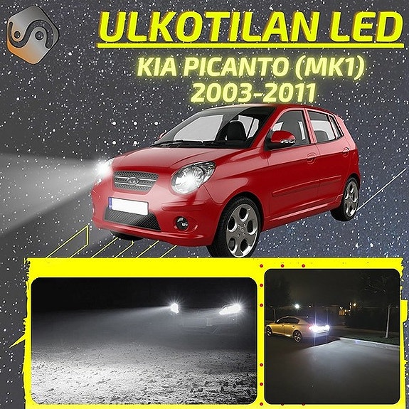 KIA PICANTO (MK1) Ulkovalojen LED -päivityssarja