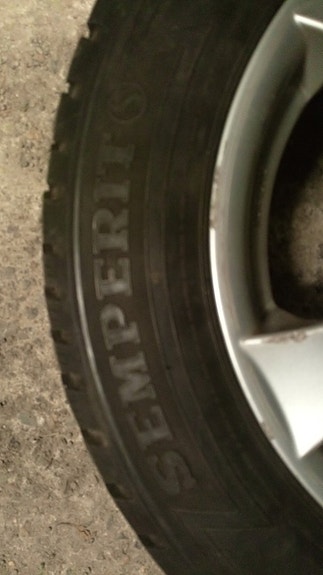 4x 185/65R15 Semperit-4x 114,3 alut talvirenkaat