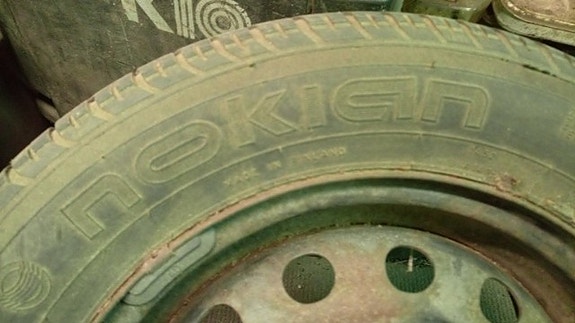 Mazda 626 pellit 5x114.3 ET40 kr 58 + kesurit osa2