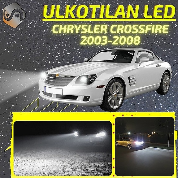 CHRYSLER CROSSFIRE Ulkovalojen LED -päivityssarja