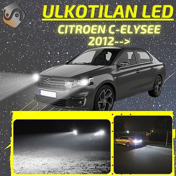 CITROEN C-ELYSEE Ulkovalojen LED -päivityssarja