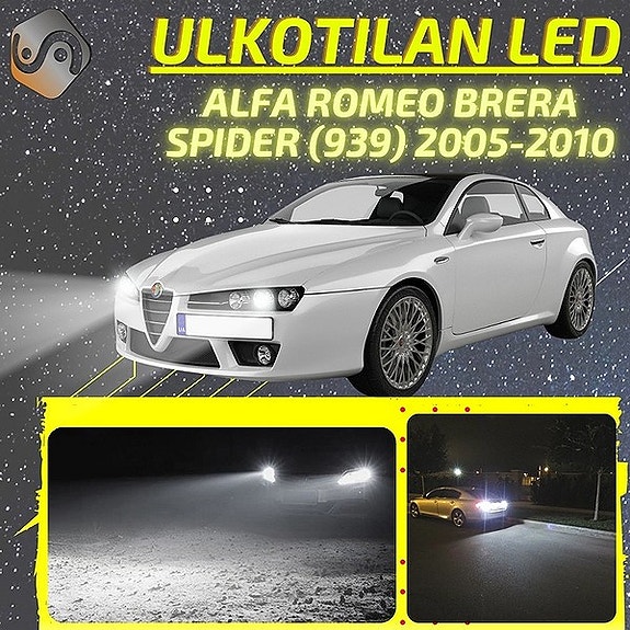 ALFA ROMEO BRERA / SPIDER (939) Ulkovalojen LED -päivityssarja