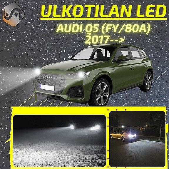 AUDI Q5 / SQ5 (FY/80A) Ulkovalojen LED -päivityssarja