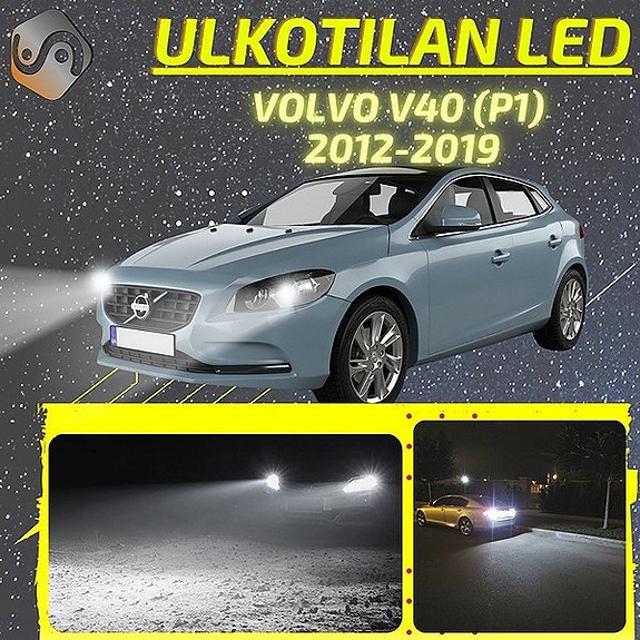 VOLVO V40 (P1) Ulkovalojen LED -päivityssarja
