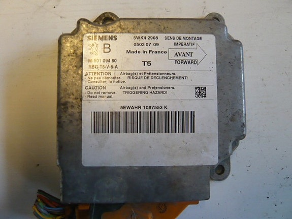 Peugeot 307 airbag keskusyksikkö 2003