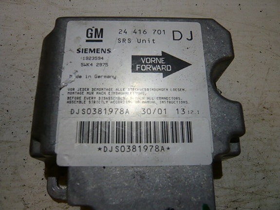 Opel vectra b Airbag keskusyksikkö 2000