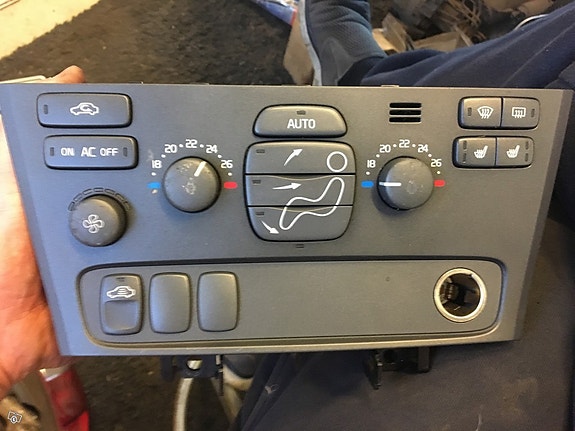 Volvo v70 Lämpötilasäätimet 2002