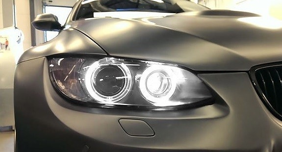 BMW Angel-eyes LED päivityssarja H8 5600K super valkoinen
