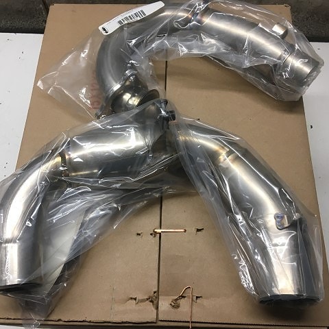 Fmf yamaha yz450f 18 titanium mgbmb hdr w/mid pipe
