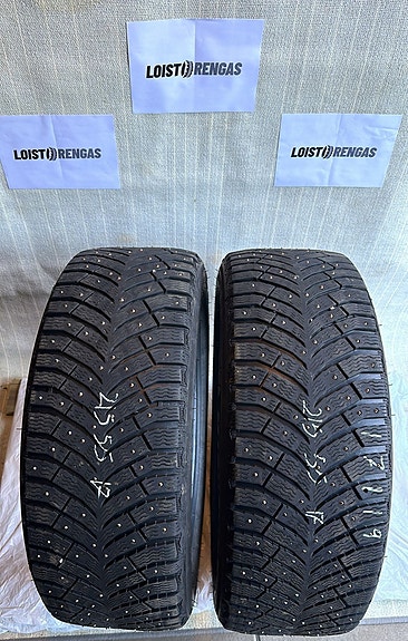 2kpl 215/55 R17 98T XL  Michelin X-ice North 4  5/6mm