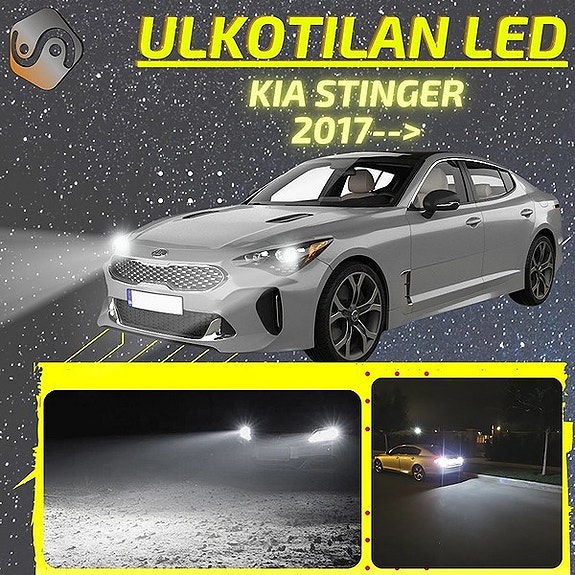 KIA STINGER Ulkovalojen LED -päivityssarja