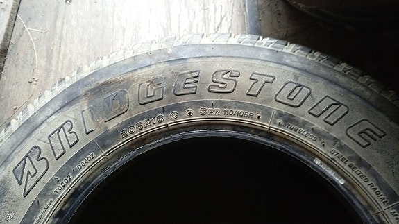 Bridgestone Dueler H/T 205/16 110/108R. Dotti 4003