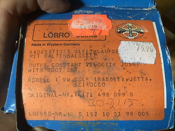 VW Golf/Jetta/Scirocco Vetonivel 2/80-8/83