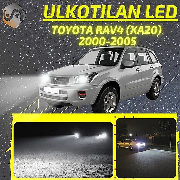 TOYOTA RAV4 (XA20) Ulkovalojen LED -päivityssarja