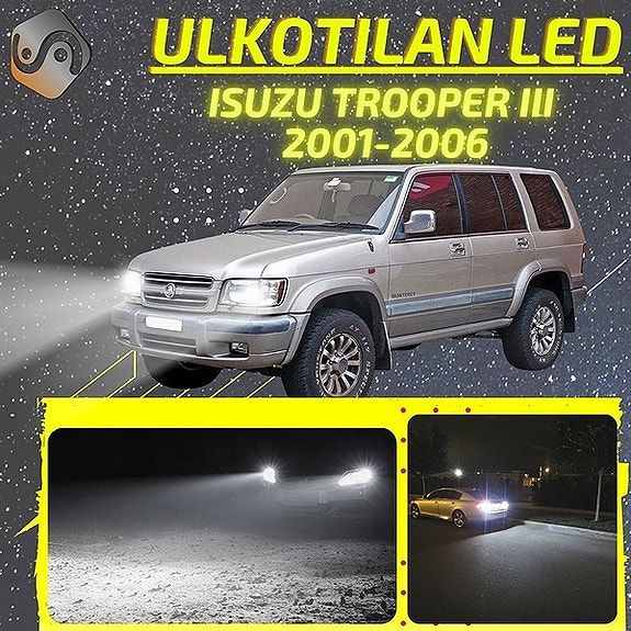 ISUZU TROOPER III Ulkovalojen LED -päivityssarja