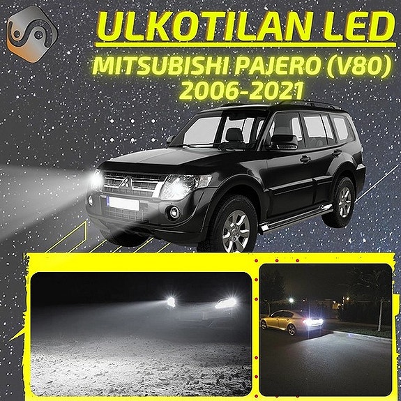 MITSUBISHI PAJERO (V80) Ulkovalojen LED -päivityssarja
