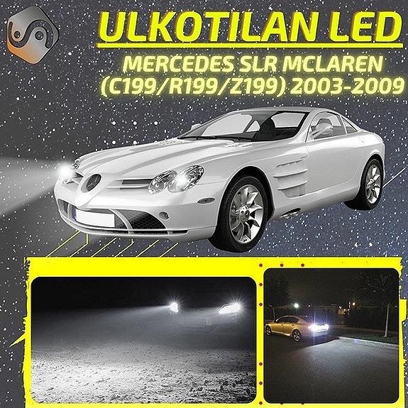 MERCEDES-BENZ SLR MCLAREN Ulkovalojen LED -päivityssarja