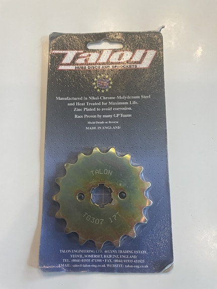 Talon eturatas Honda CR 50 / 60 CR 80 1985