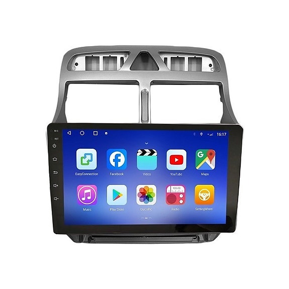 Android soitin Peugeot 307 2002-2013