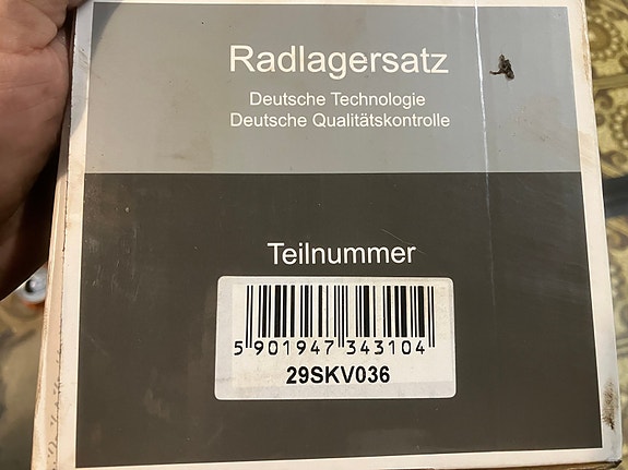 Mazda 323 BJ/626 GW/6 GG Takapyöränlaakeri 97-07