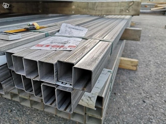 Ruostumaton Ferrit Putki 50 x 40 x 1,5 mm