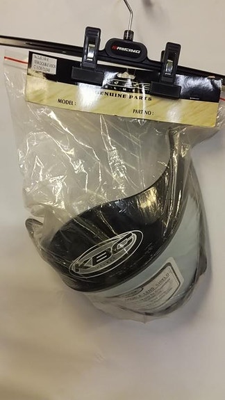 KBC VR-X DOUBLE VISOR CLEAR SNOWMOBILE Visiirit