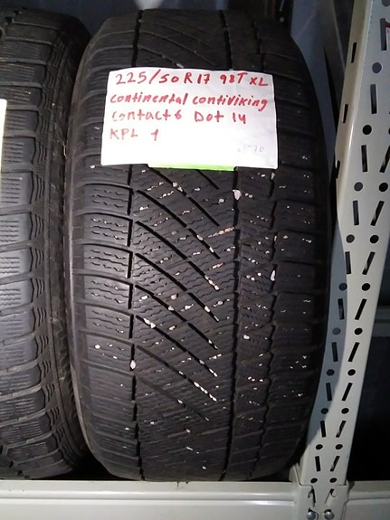 Kitkarenkaat 225/50R17 Continental ContiVikin 1kpl