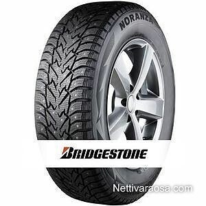 Uudet Bridgestone 225/55R16 nastarenkaat rahteineen