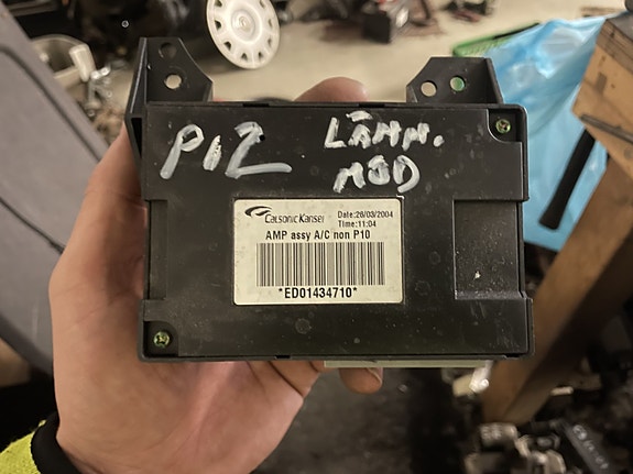Nissan primera 2004 lämmityslaitteen ohjausmoduli