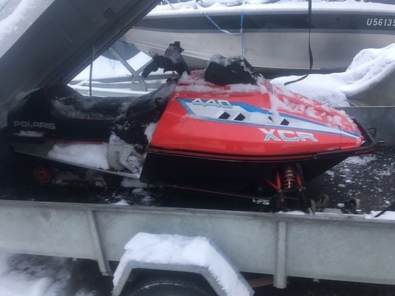 Polaris XCR 440 1991 osia