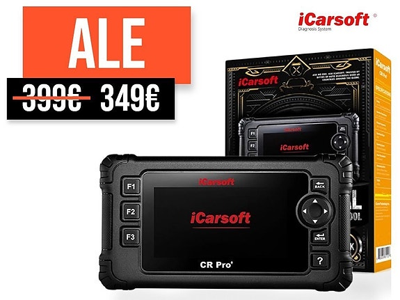 ALE. ICarsoft CR_PRO-PLUS vikadiagnostiikkalaite