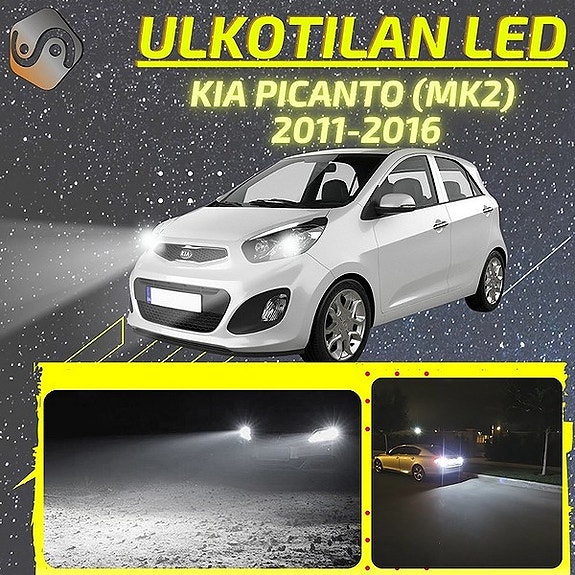 KIA PICANTO (MK2) Ulkovalojen LED -päivityssarja
