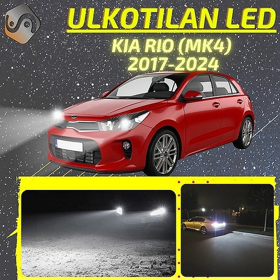 KIA RIO (MK4) Ulkovalojen LED -päivityssarja
