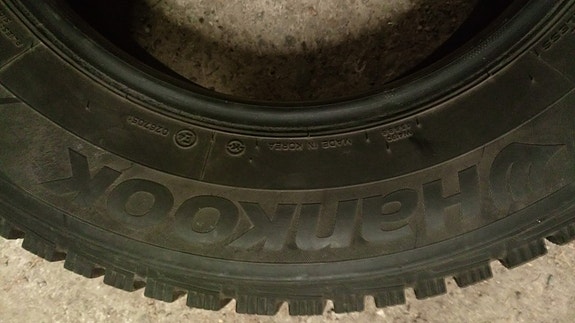 2x 216/65R16 Hankook Winter nastarenkaat