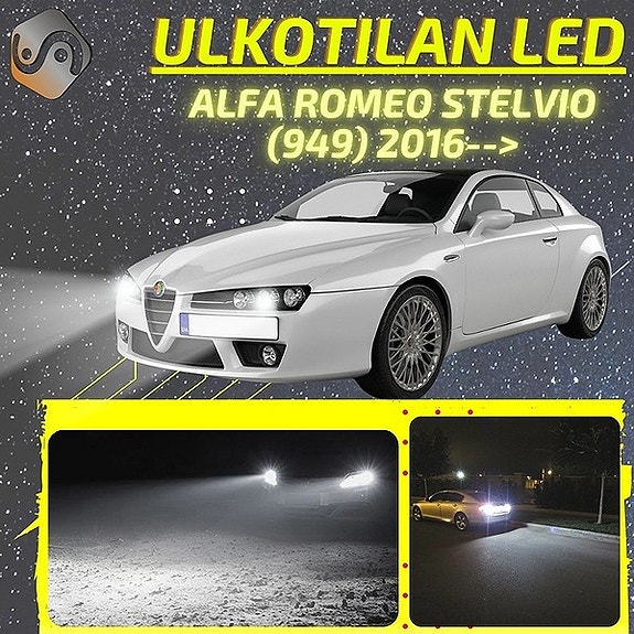 ALFA ROMEO STELVIO (949) Ulkovalojen LED -päivityssarja