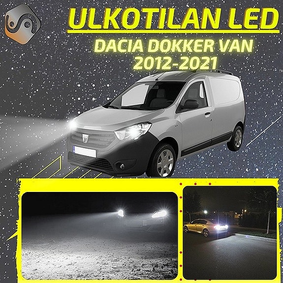 DACIA DOKKER VAN Ulkovalojen LED -päivityssarja
