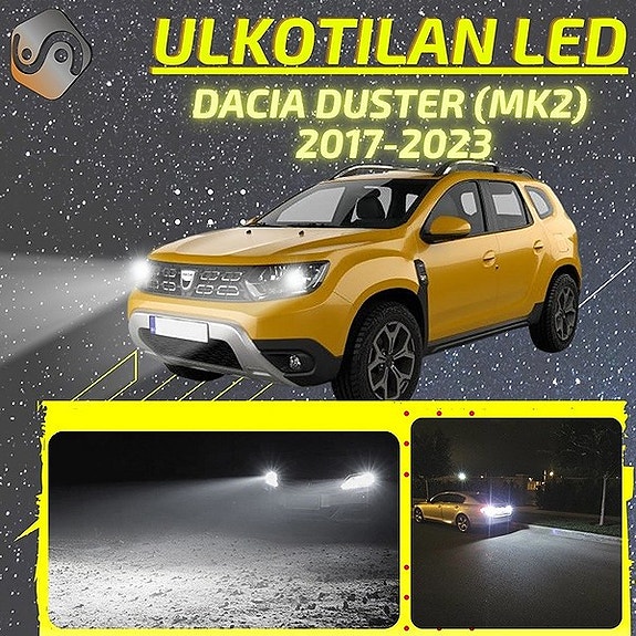 DACIA DUSTER (MK2) Ulkovalojen LED -päivityssarja