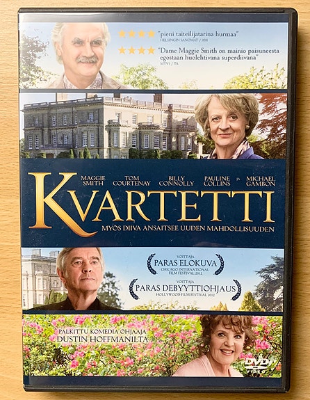 Kvartetti, Quartet, elokuva, dvd