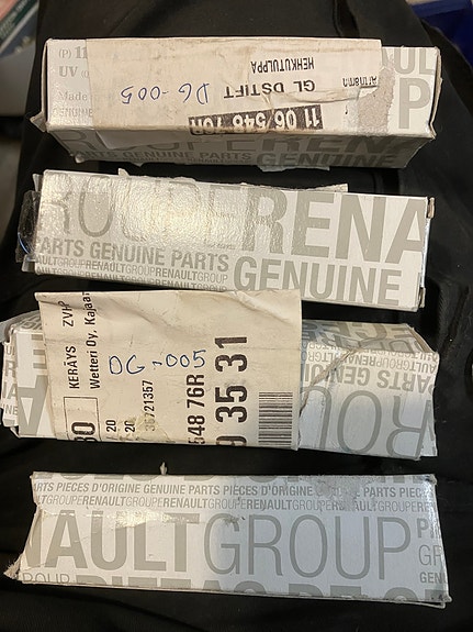 VW/Renault/Volvo TDi Hehkutulppa 4kpl 90-