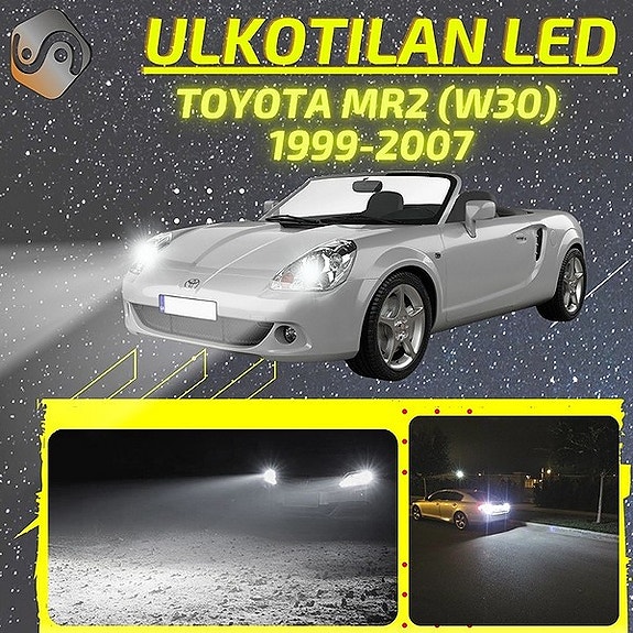 TOYOTA MR2 (W30) / MRII / MR-S Ulkovalojen LED -päivityssarja