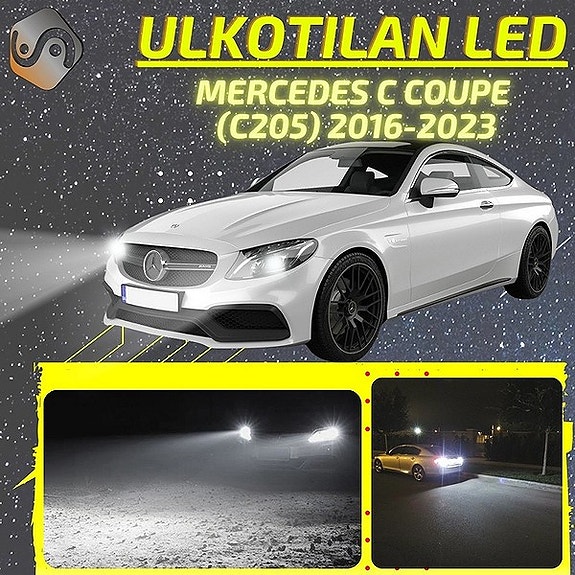 MERCEDES-BENZ C COUPE (C205) Ulkovalojen LED -päivityssarja