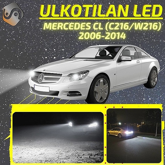 MERCEDES-BENZ CL (C216/W216) Ulkovalojen LED -päivityssarja