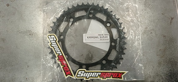Supersprox takalätkä Kawasaki kx 65 RFE-455-46-blk